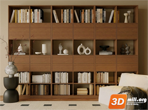 Bookcase Skp Files